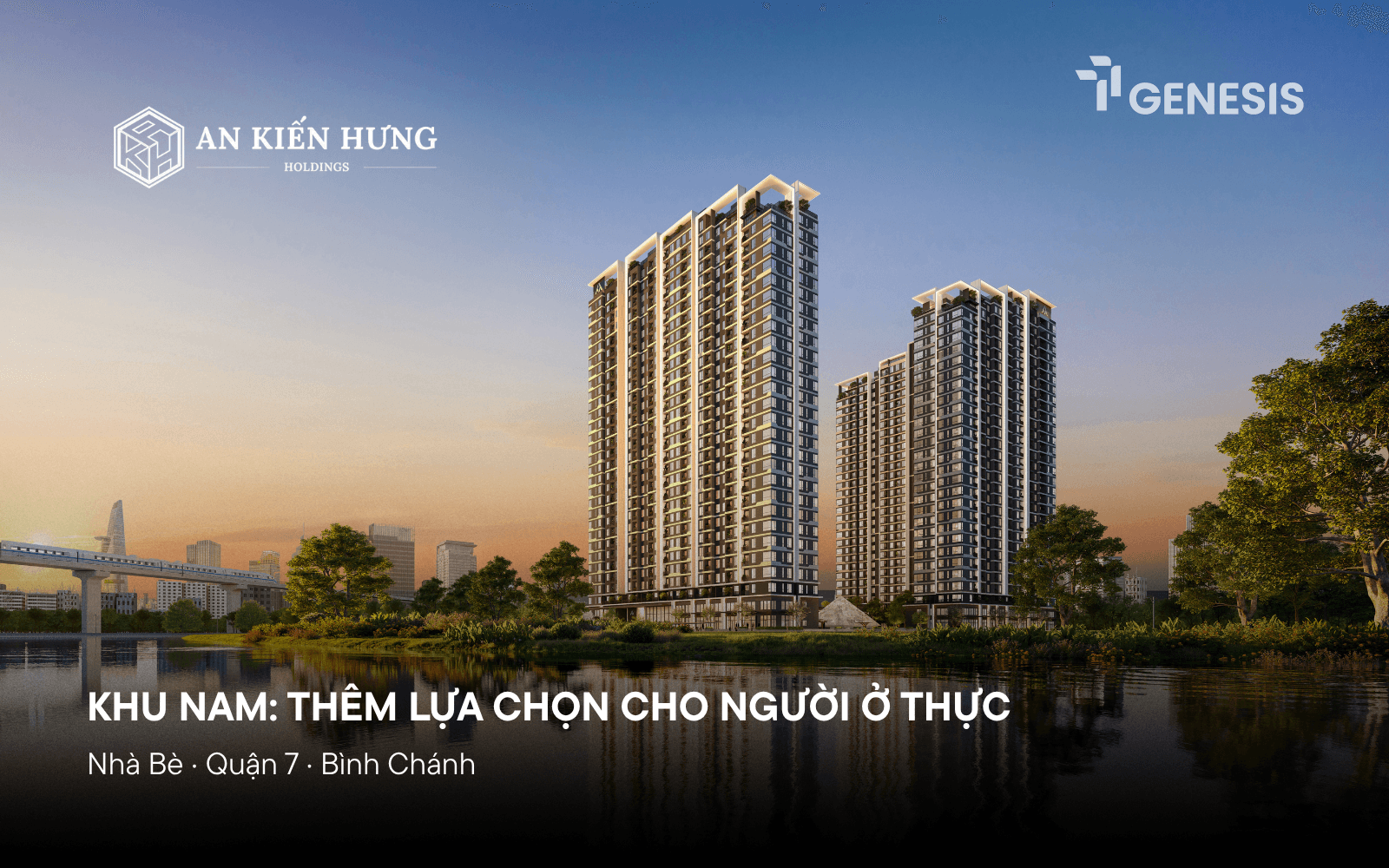 Các dự án căn hộ mới đáng chú ý tại Khu Nam TPHCM năm 2026