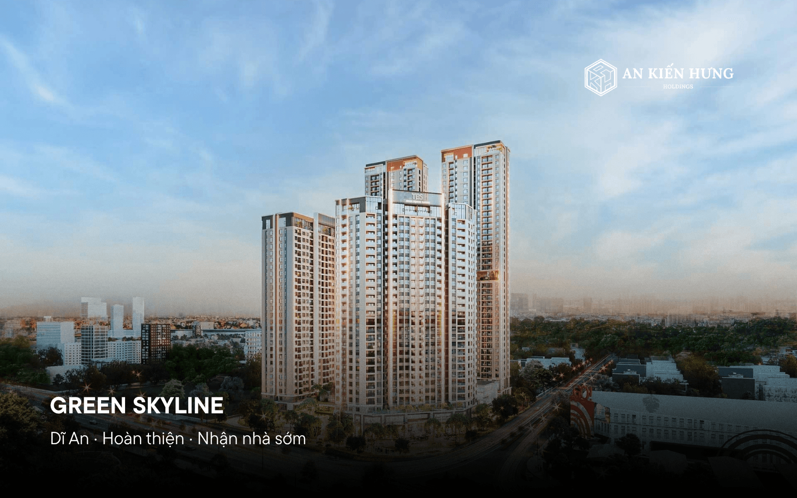 Dự án căn hộ Green Skyline tại Dĩ An