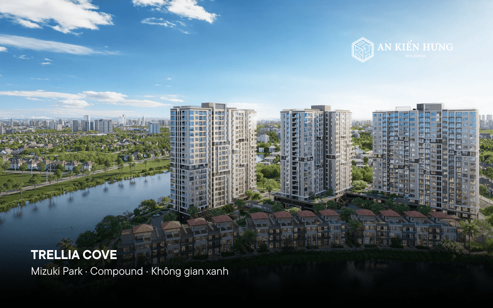 Dự án căn hộ Trellia Cove trong khu đô thị Mizuki Park
