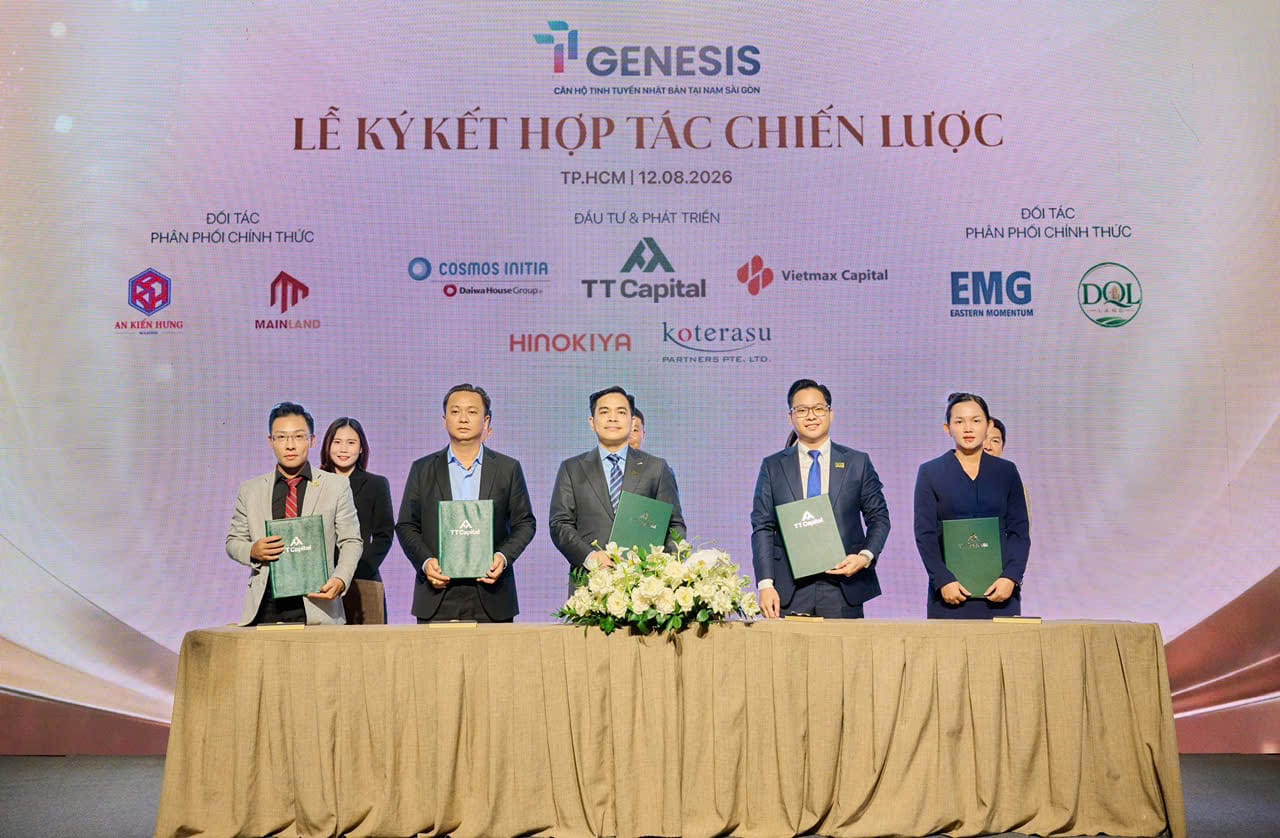 An Kiến Hưng Hợp Tác Chiến Lược Dự Án TT Genesis