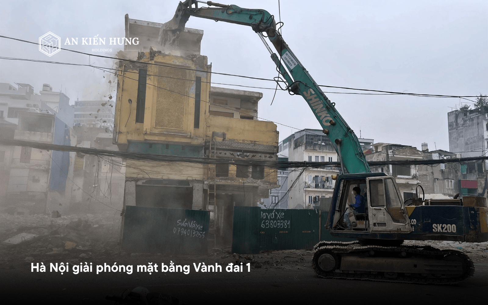 Hà Nội giải phóng mặt bằng Vành đai 1