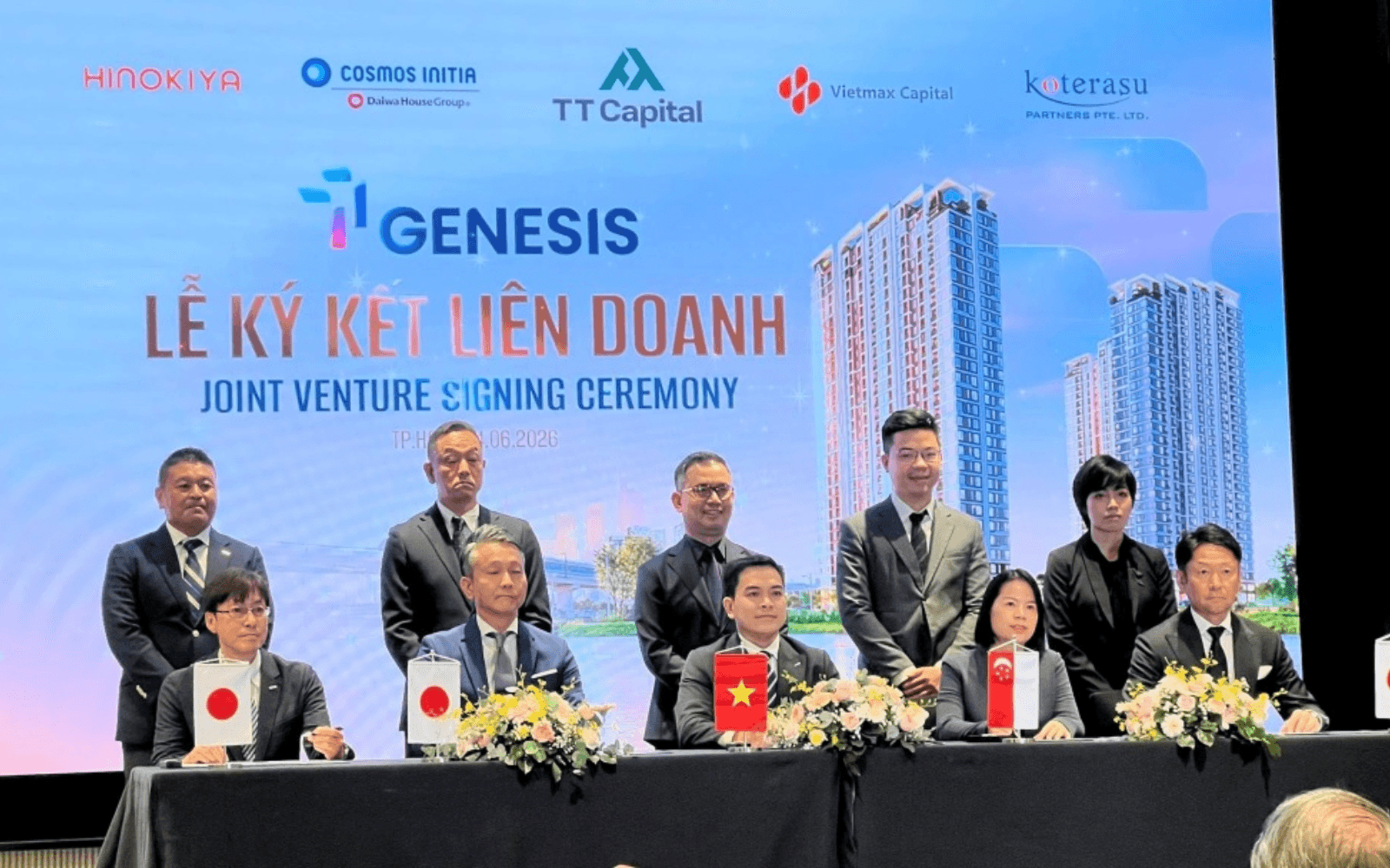Ký Kết Liên Doanh Dự Án TT Genesis