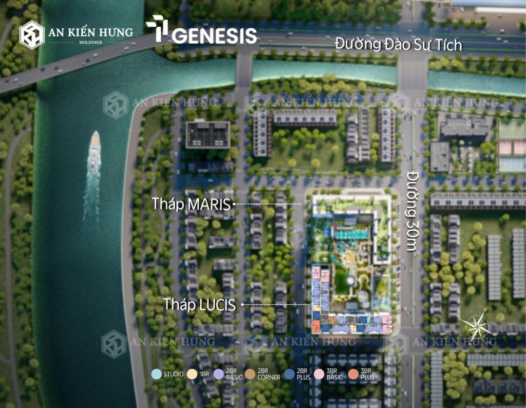 Mặt bằng Tổng thể TT Genesis 1