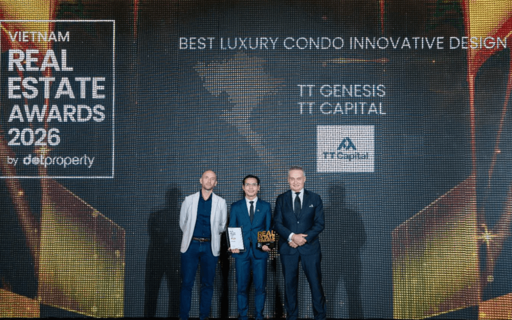 TT Capital nhận giải thưởng DotProperty 2026