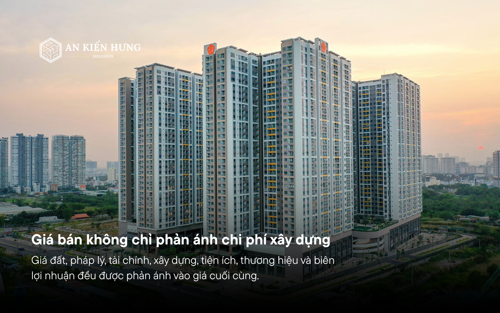 các yếu tố cấu thành giá bán căn hộ