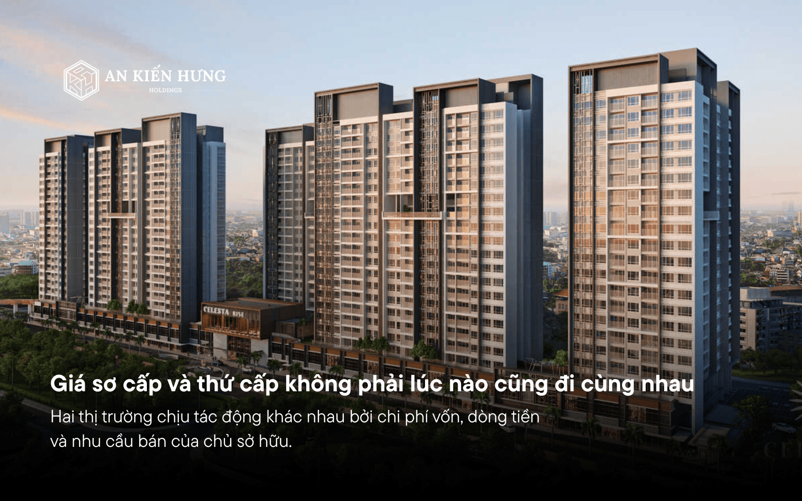 chênh lệch giá căn hộ sơ cấp và thứ cấp
