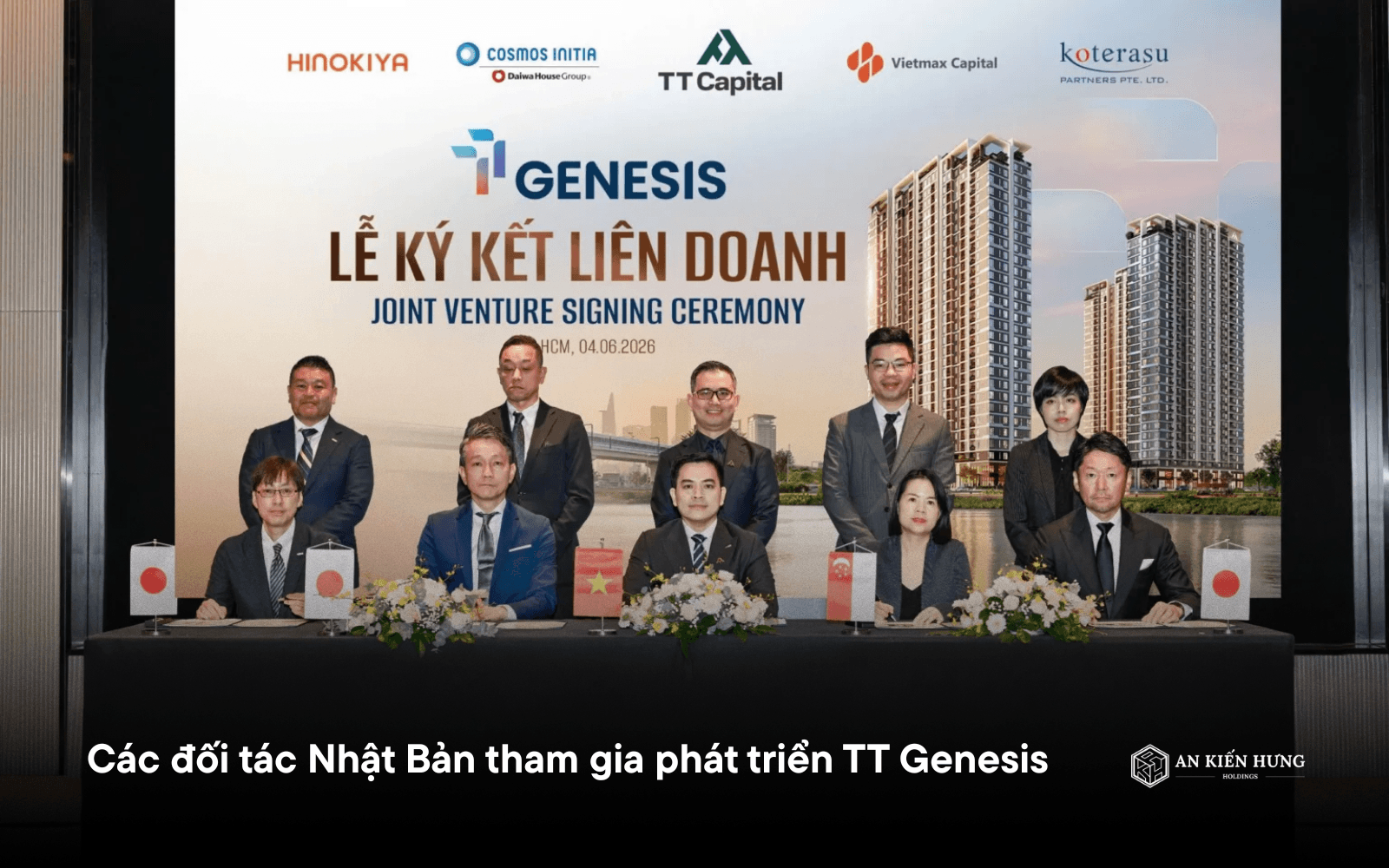 đối tác Nhật Bản phát triển TT Genesis