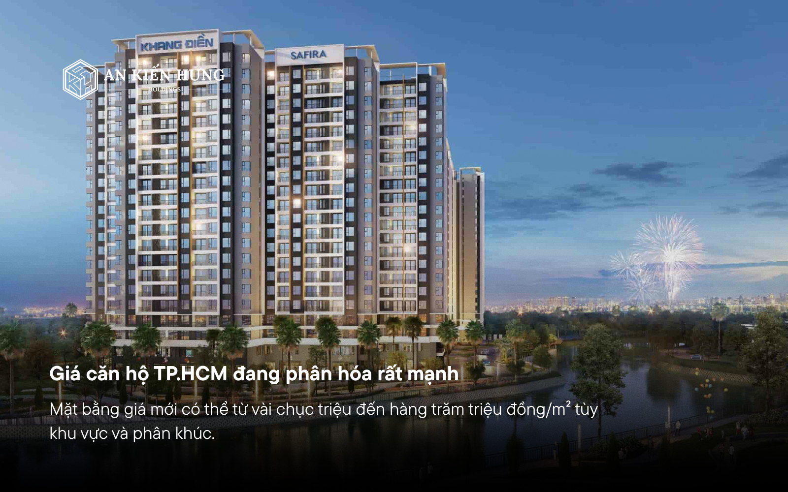 giá căn hộ TP.HCM 2026 theo khu vực và phân khúc