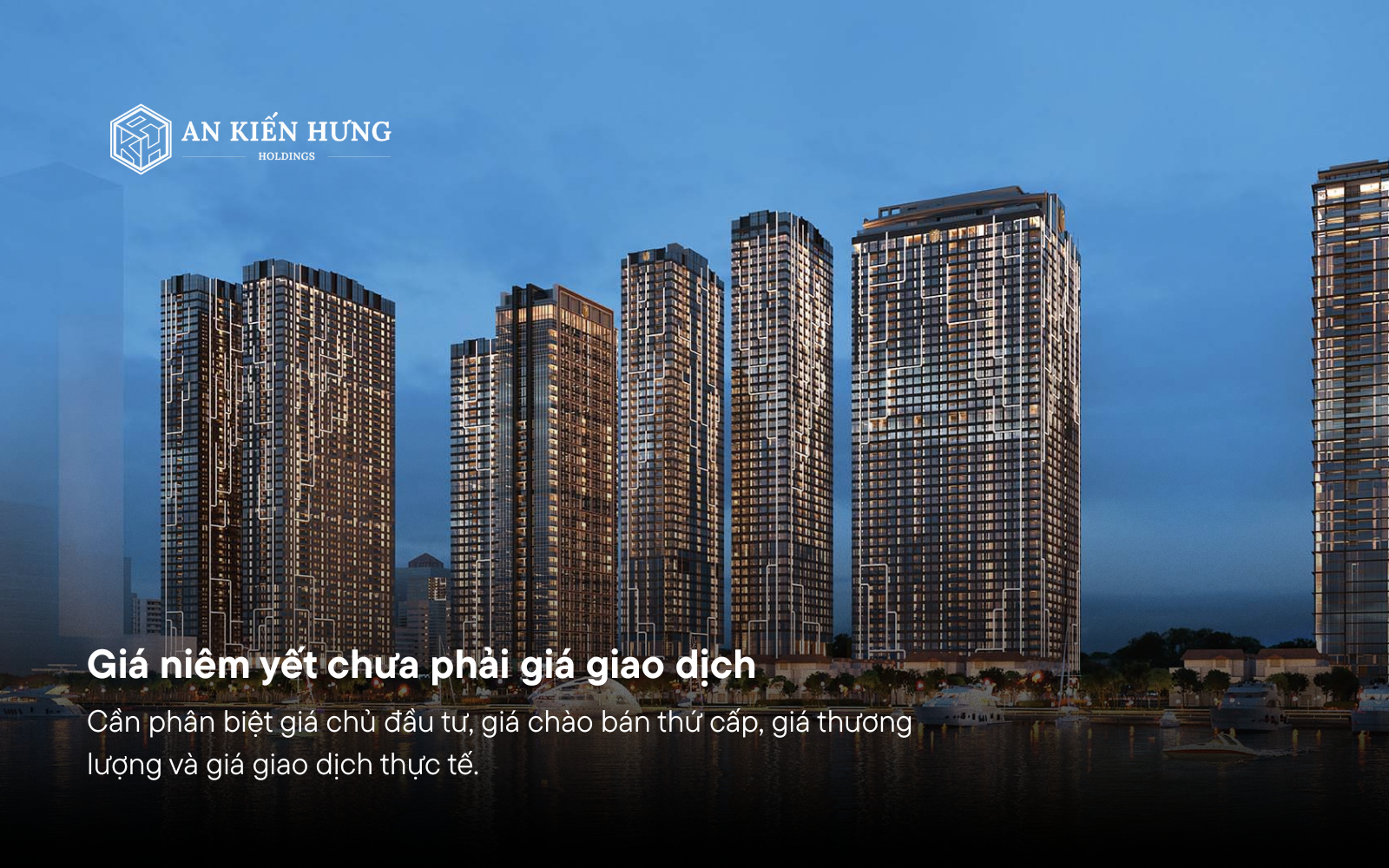 phân biệt giá niêm yết và giá giao dịch căn hộ