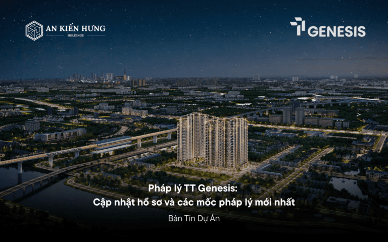 Phối cảnh dự án TT Genesis Đào Sư Tích Nhà Bè