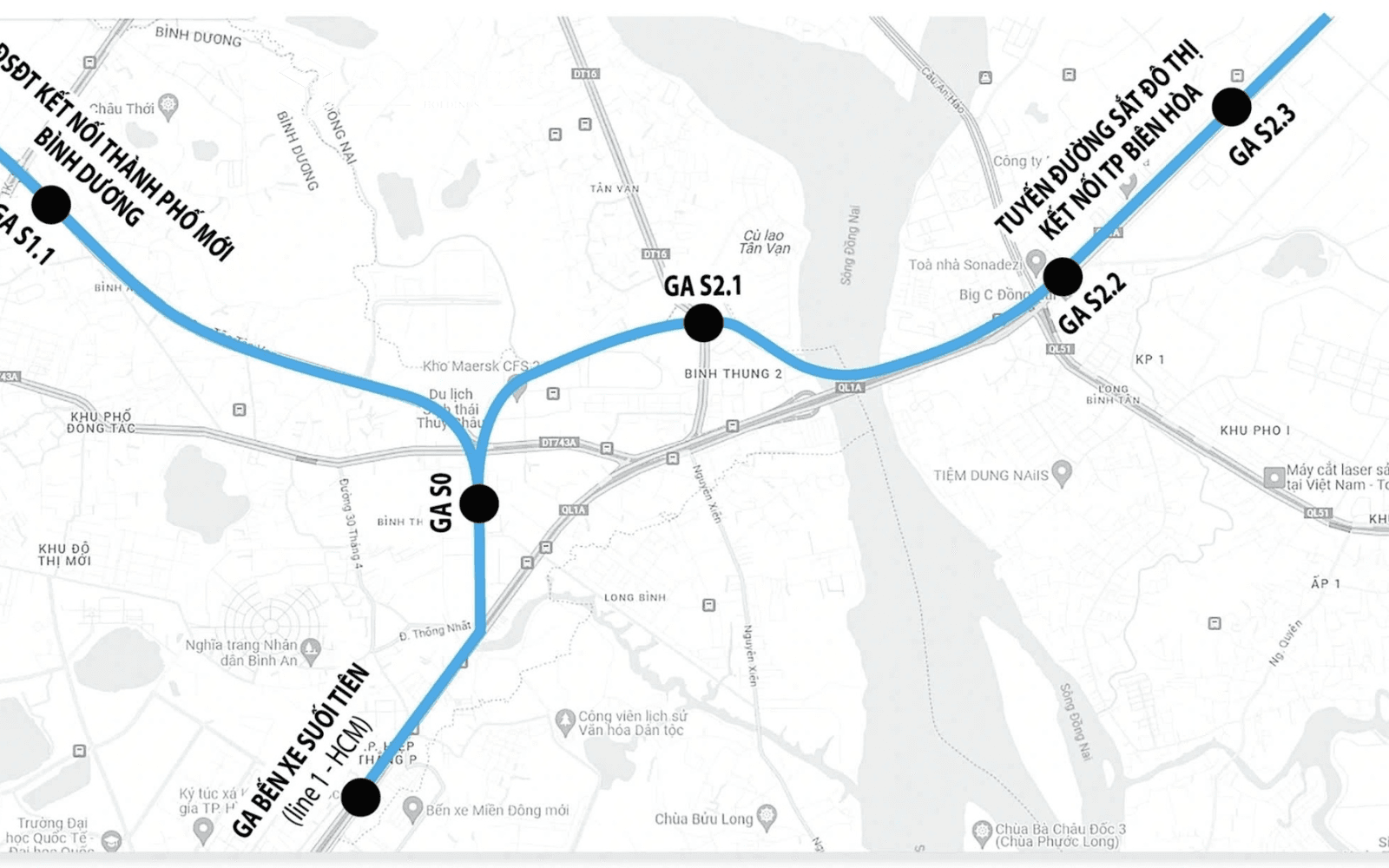 quy hoạch Metro TOD Thuận An TP.HCM