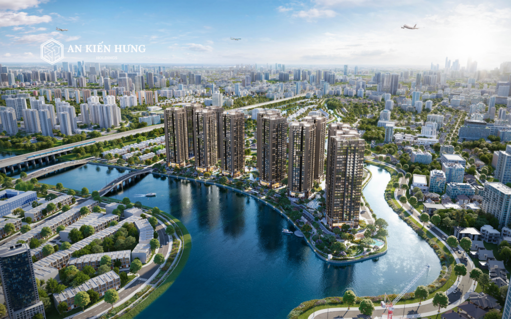 Dự án The Privé với ba mặt hướng sông