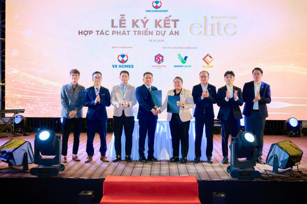 Lễ Kí Kết Happy One Elite - An Kiến Hưng - Nam Việt Group - Cali Group