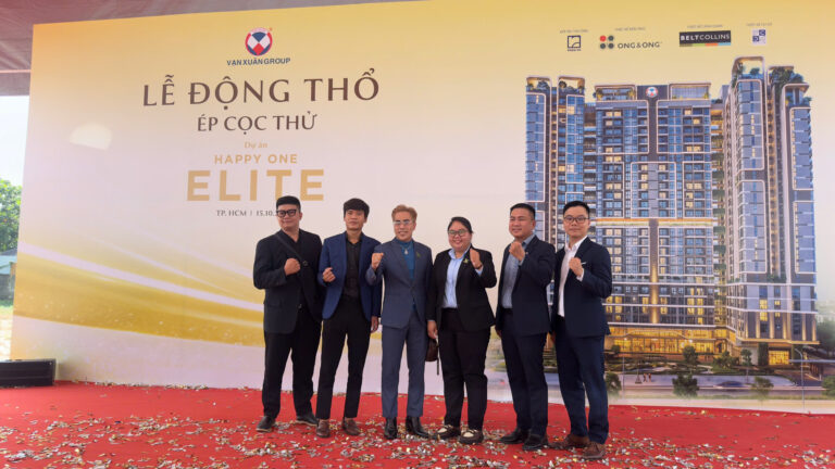 Lễ động thổ Happy One Elite - An Kiến Hưng - Nam Viet Group - Cali Group
