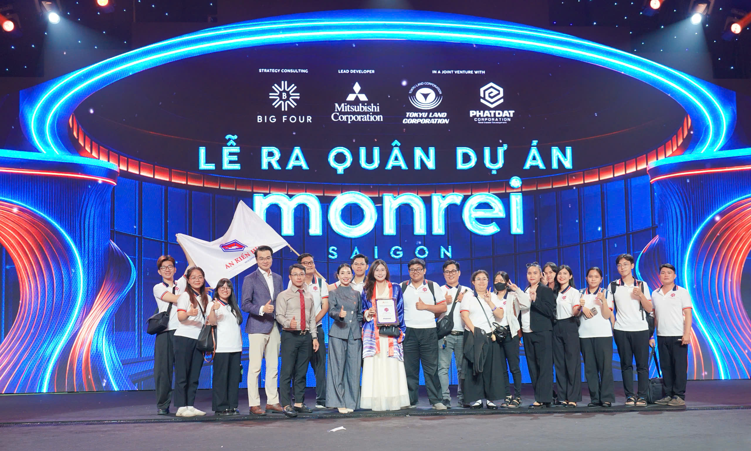 An Kiến Hưng tại sự kiện Lễ ra quân Morei Saigon