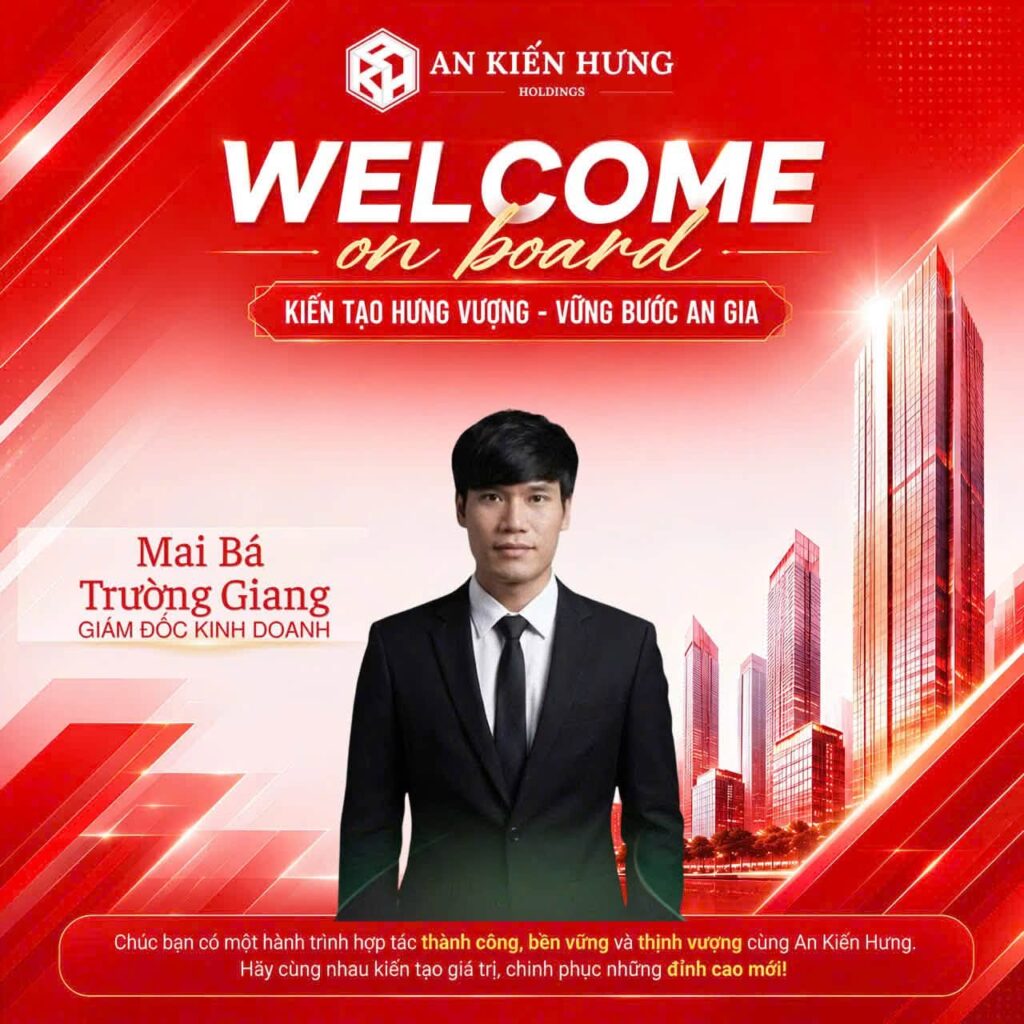 Mr. Truong Giang - Giám Đốc Kinh Doanh An Kiến Hưng
