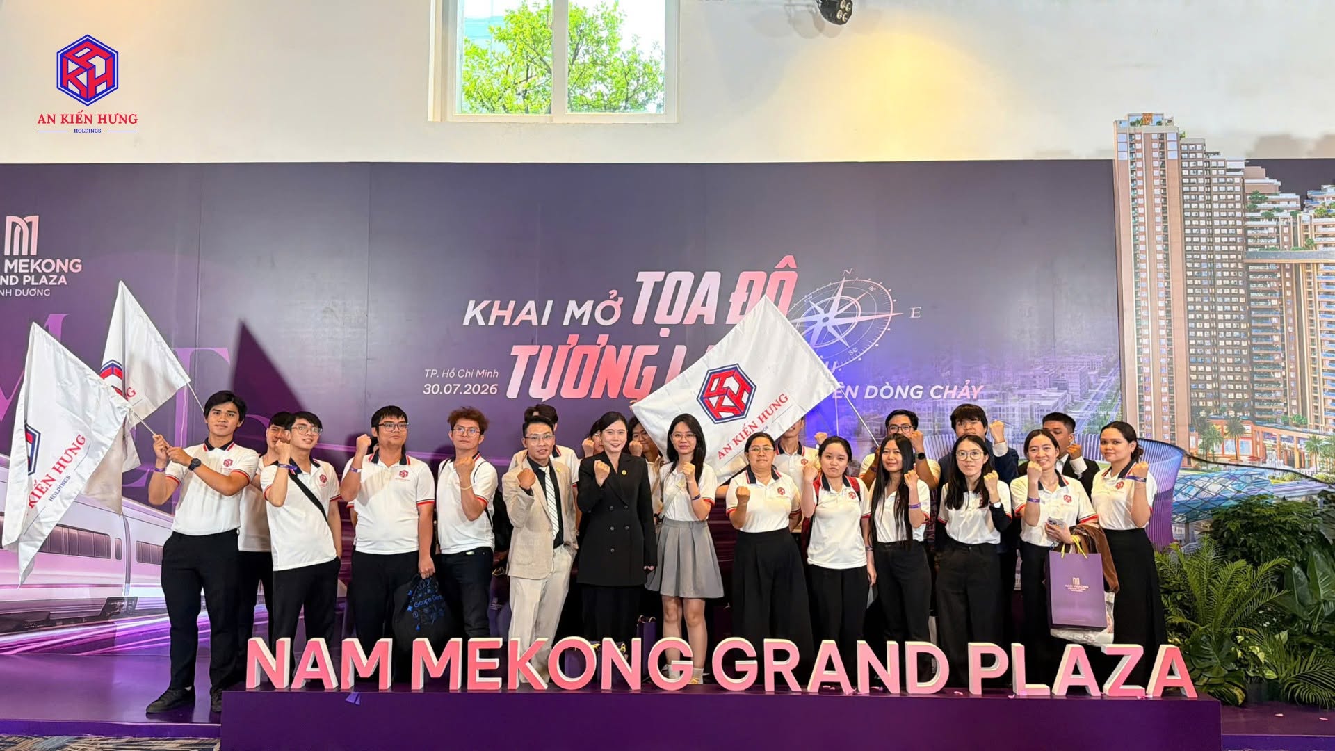 An Kiến Hưng tại sự kiện Nam Mekong