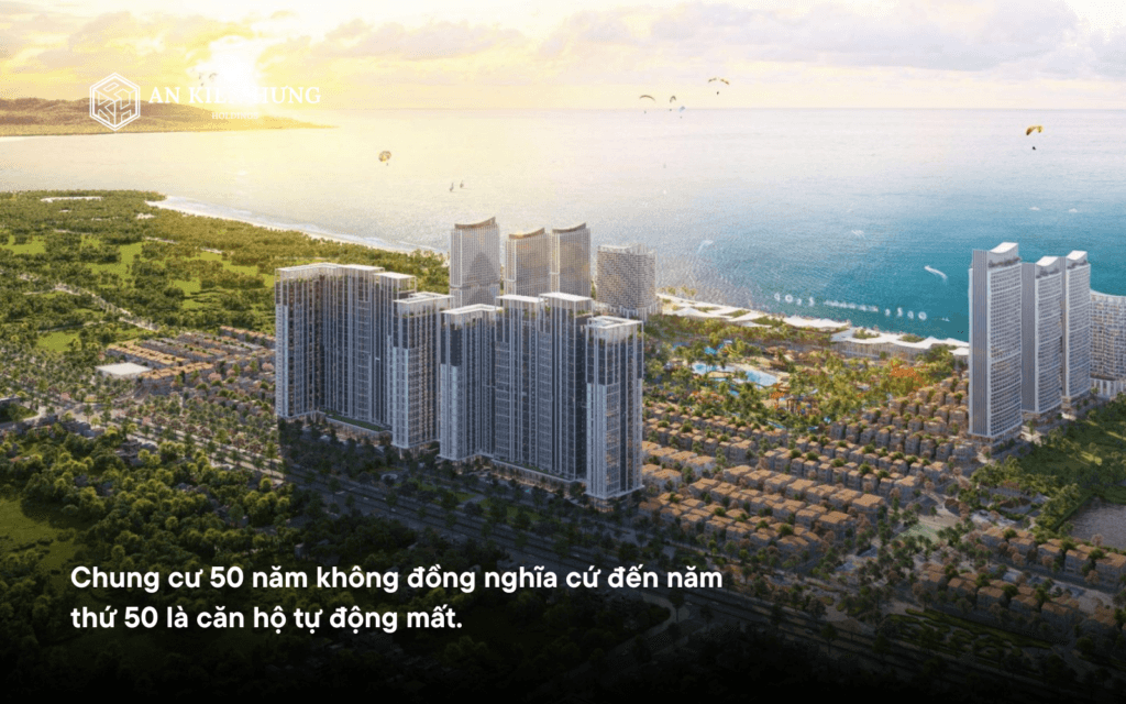 chung cư 50 năm sau 50 năm có mất căn hộ không