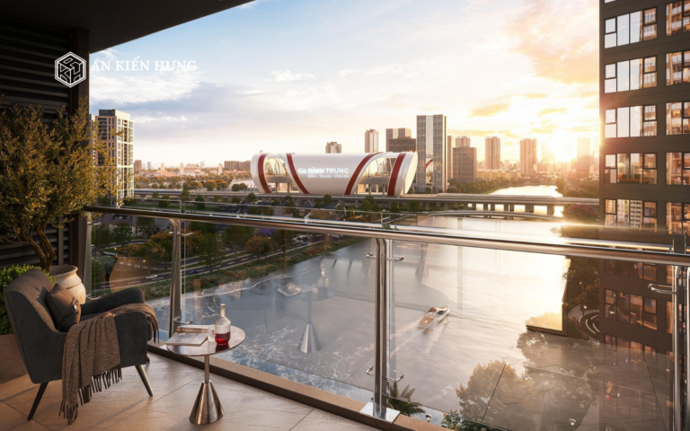 Nên mua căn hộ tầng thấp hay tầng cao - Góc nhìn phối cảnh dự án The Privé