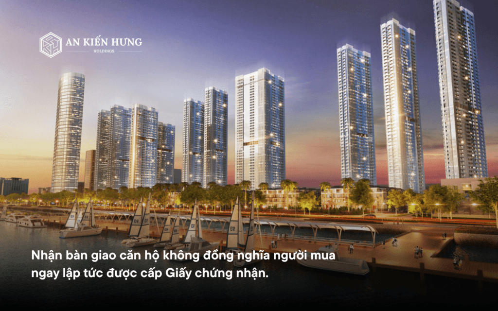 nhận nhà bao lâu có sổ hồng chung cư