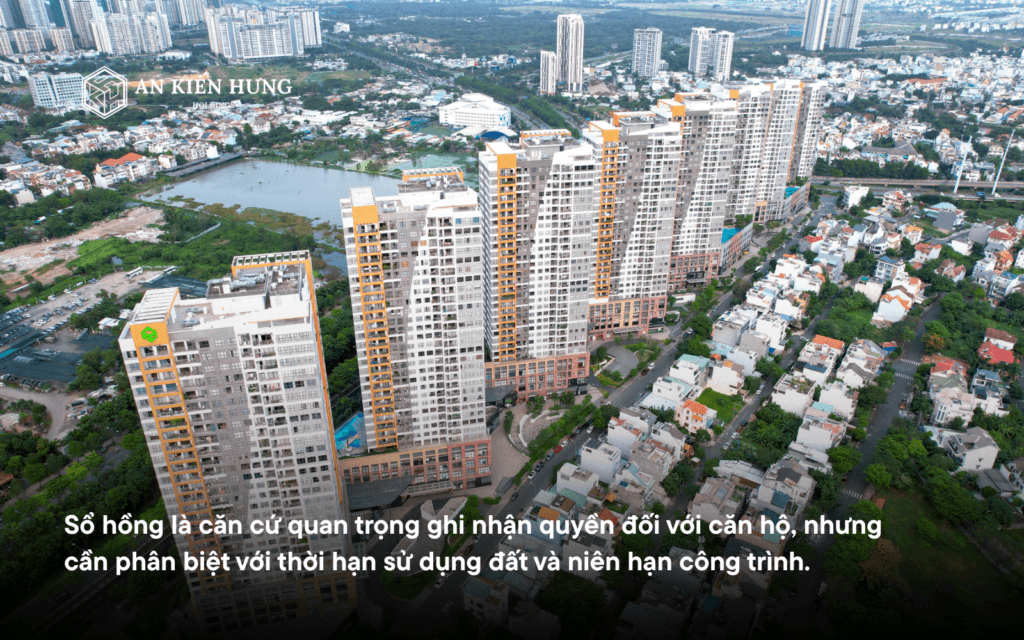 sổ hồng chung cư và quyền sở hữu căn hộ